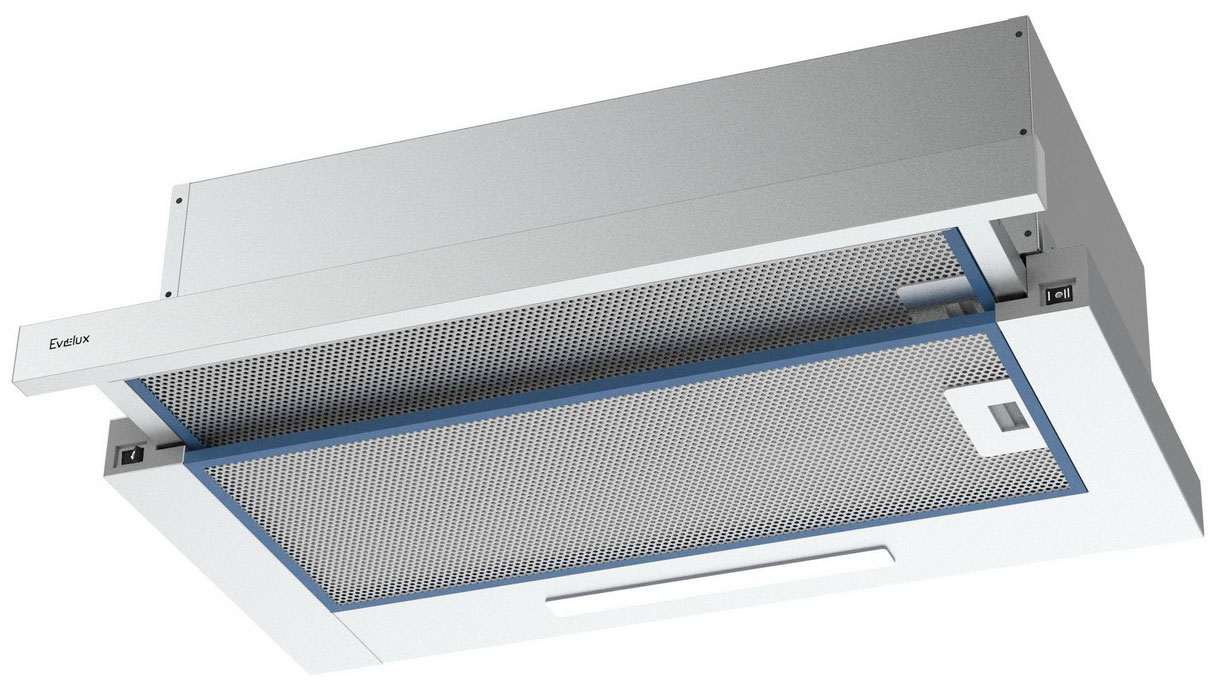 Изображение товара Вытяжка Evelux Tel 60 X телескопическая металлизированная Турция
