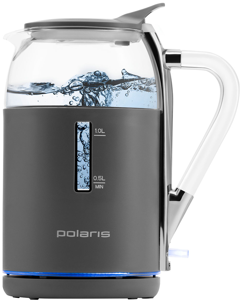 Чайник электрический Polaris PWK 1563CGL Water Way Pro Графитовый