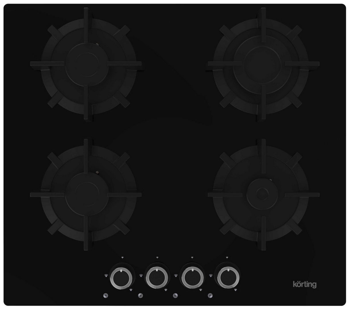 Встраиваемая газовая варочная панель Korting HGG 6420 CN Встраиваемая газовая варочная панель Korting HGG 6420 CN