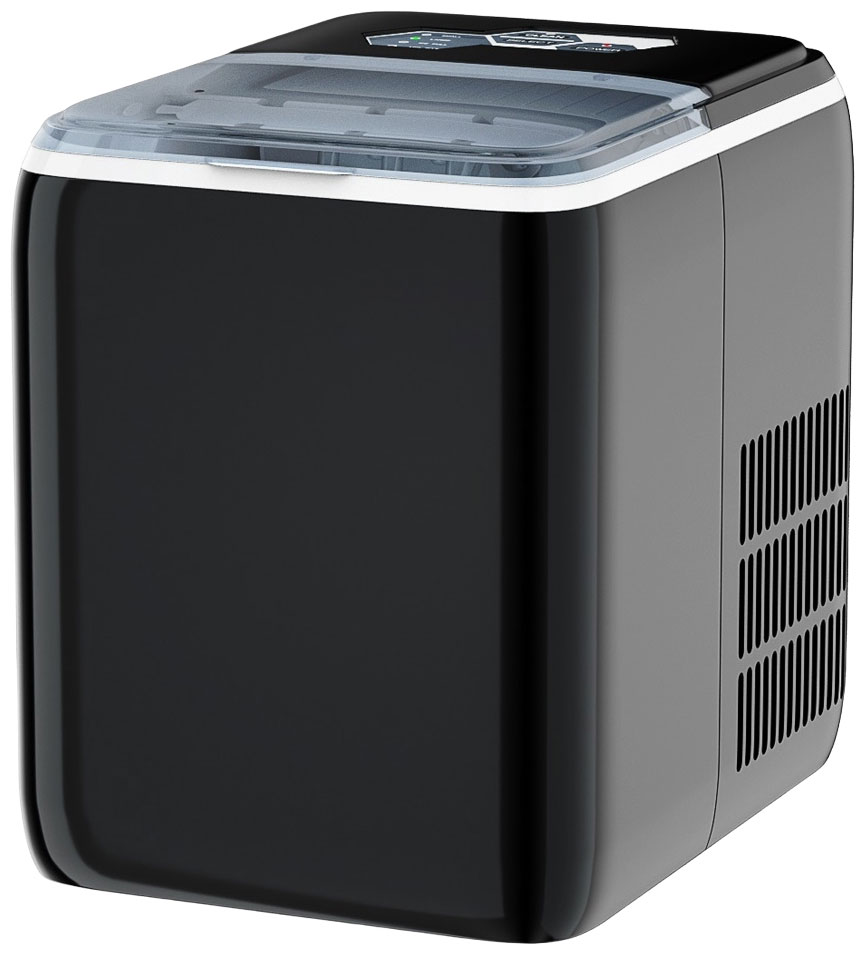 Изображение товара Льдогенератор Viatto VA-IM-20B черный с выбором размера льда 20 кг/сут