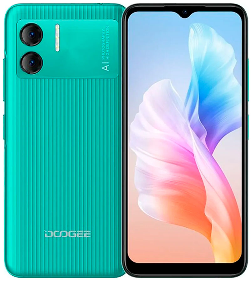Смартфон Doogee X98 Pro Emerald Green смартфон doogee doogee s86 pro flame red 15 5 cm 6 1 720 x 1560 пикселей 4 x cortex a53 2 0 ггц 4 x cortex a73 2 0 ггц 8 core 8gb ram