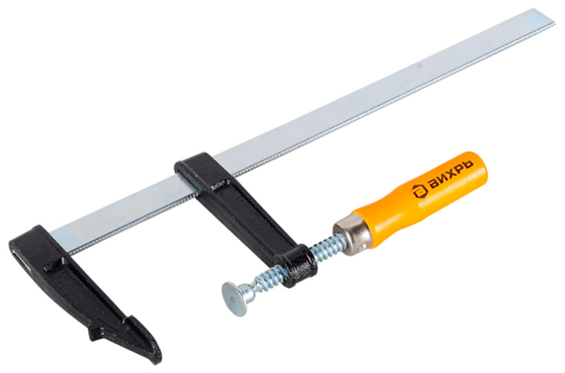 Изображение товара Струбцина Вихрь F-образная 300х80 мм