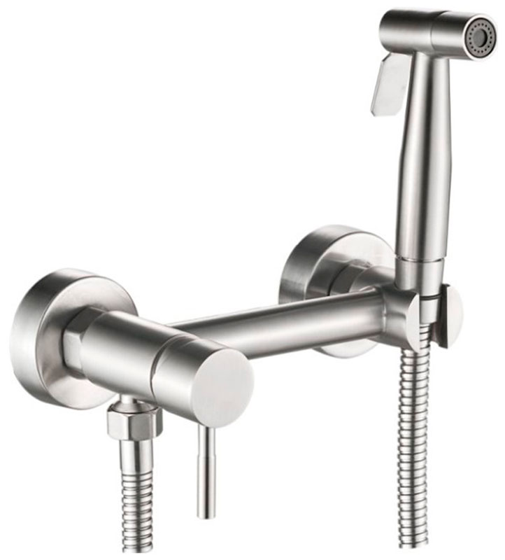 Изображение товара Гигиенический душ со смесителем Haiba HB5520 сталь