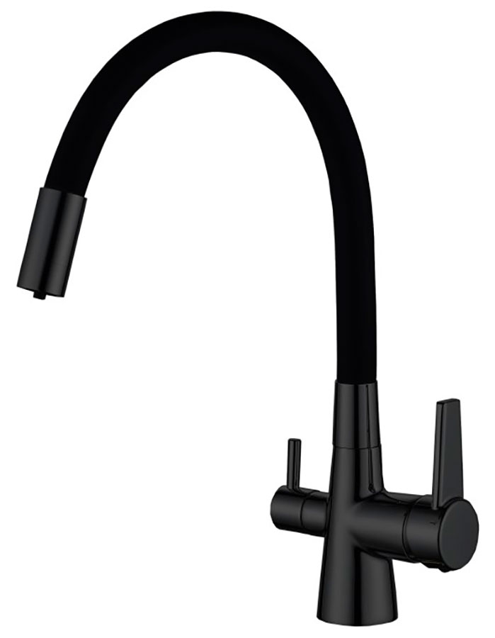 

Кухонный смеситель Haiba HB859-7/черный (HB76859-7)