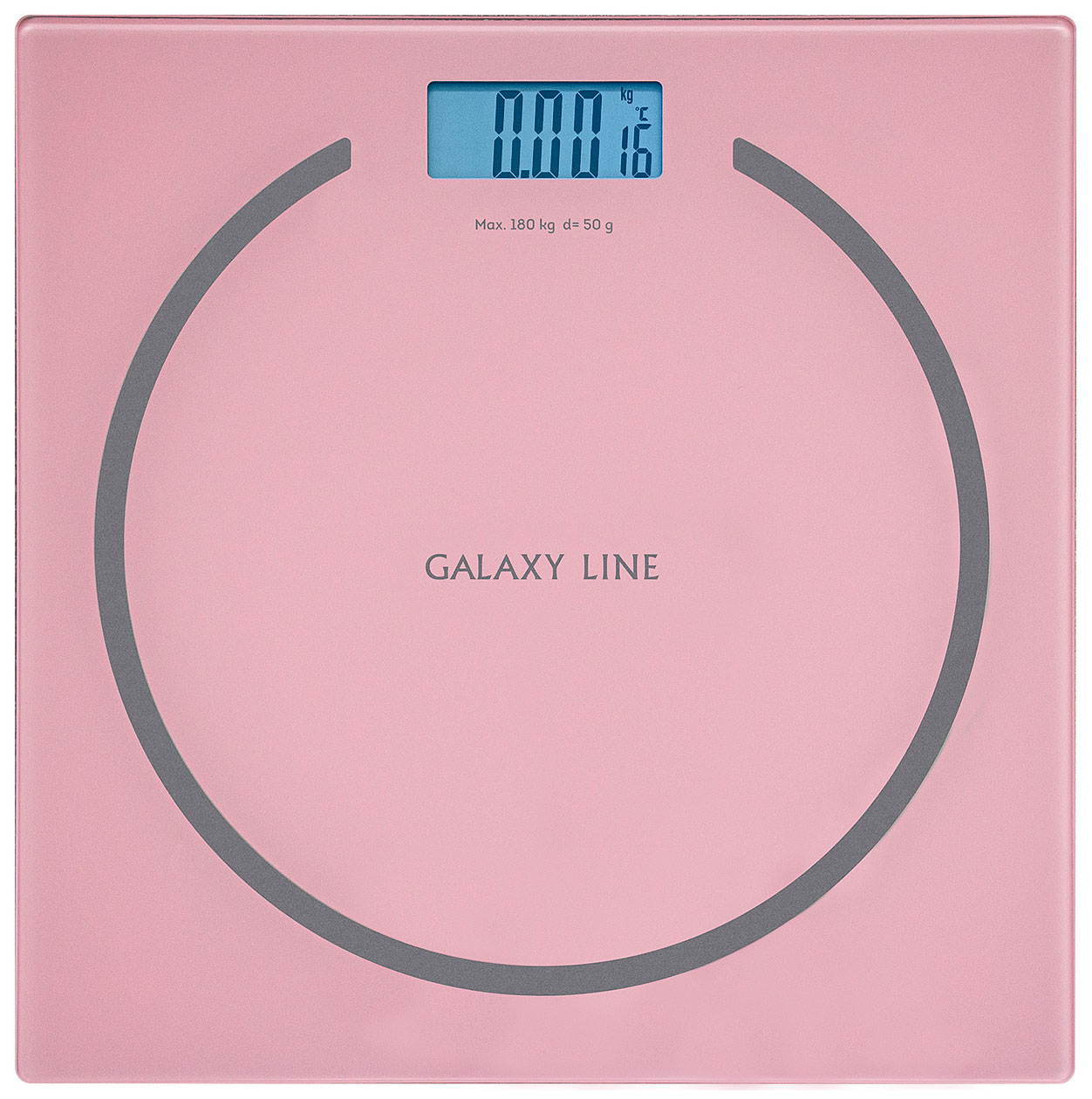цена Весы напольные Galaxy LINE GL 4815 розовый