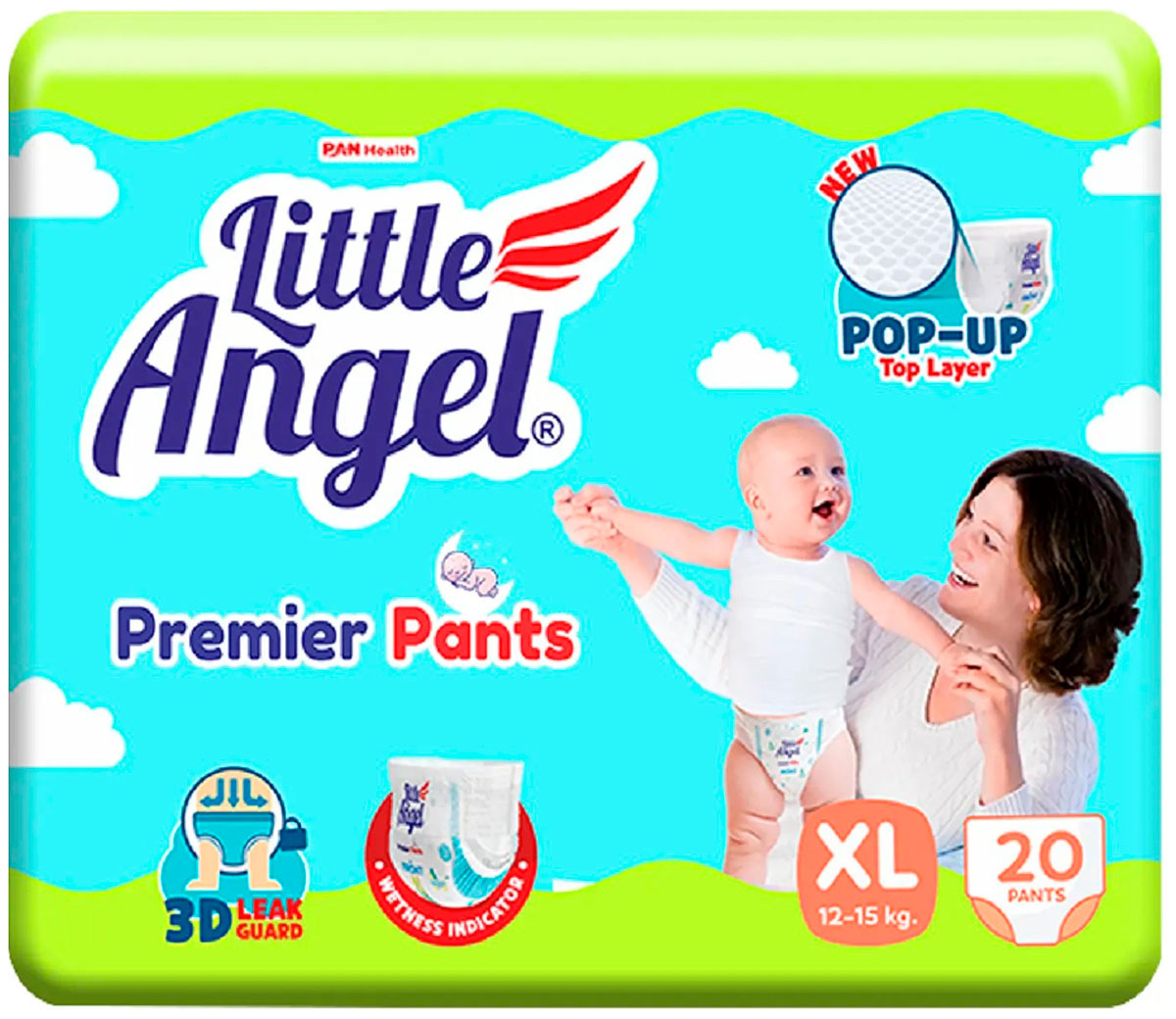 Подгузники-трусики Little Angel Premier 5/XL (11+ кг) 20 шт. цена и фото