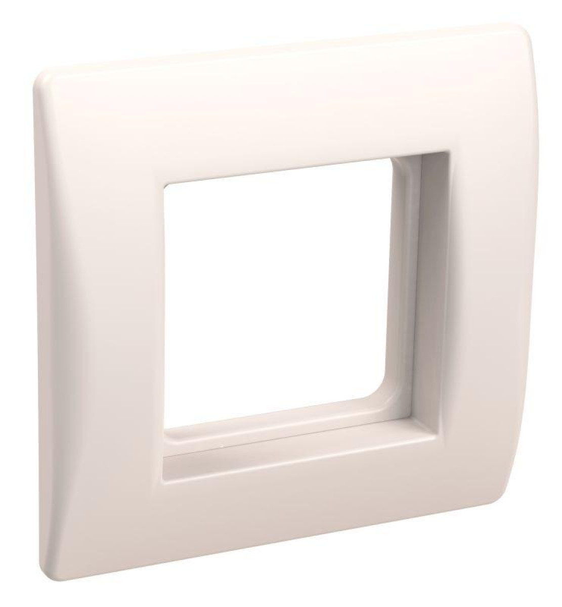 Изображение товара Рамка декоративная для ЭУИ IEK 1-м 2модуля с суппортом белая