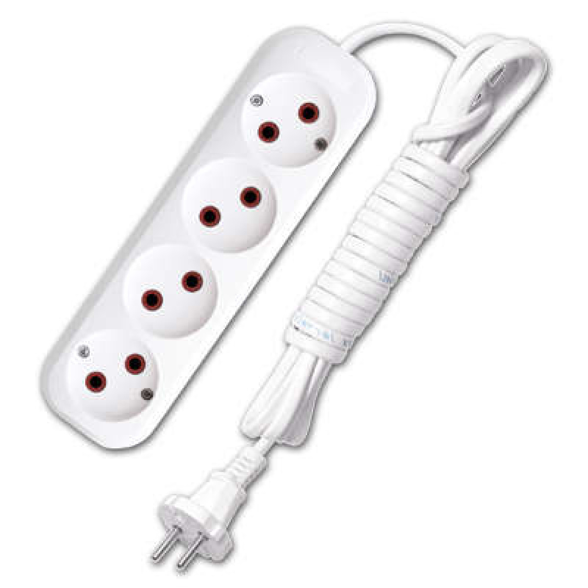 Изображение товара Удлинитель Универсал 4 розетки 3м без заземления IP20 У6-766 ШВВП 2х0.75