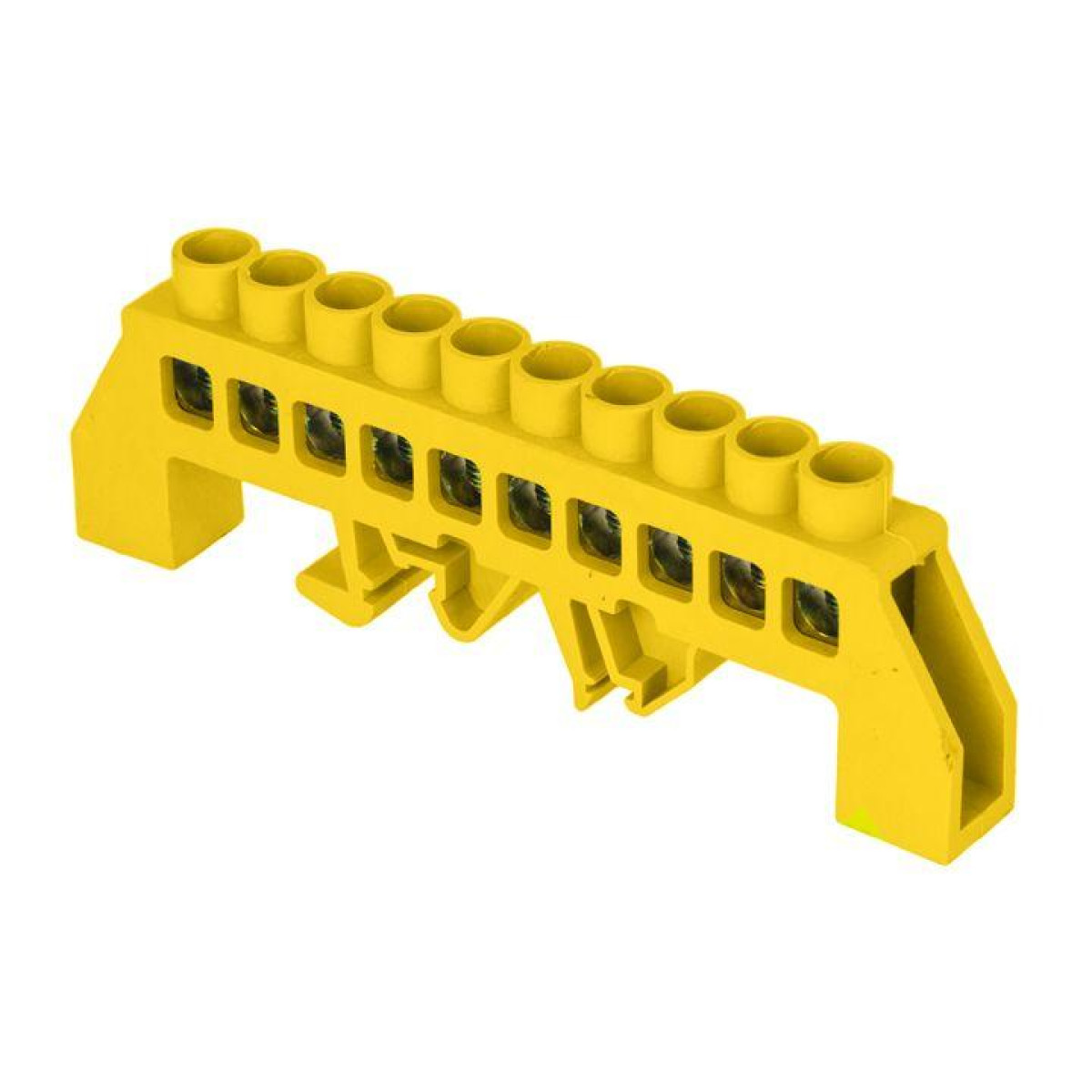 Изображение товара Высоковольтная нулевая шина PE 8х12 с 10 отверстиями PROxima