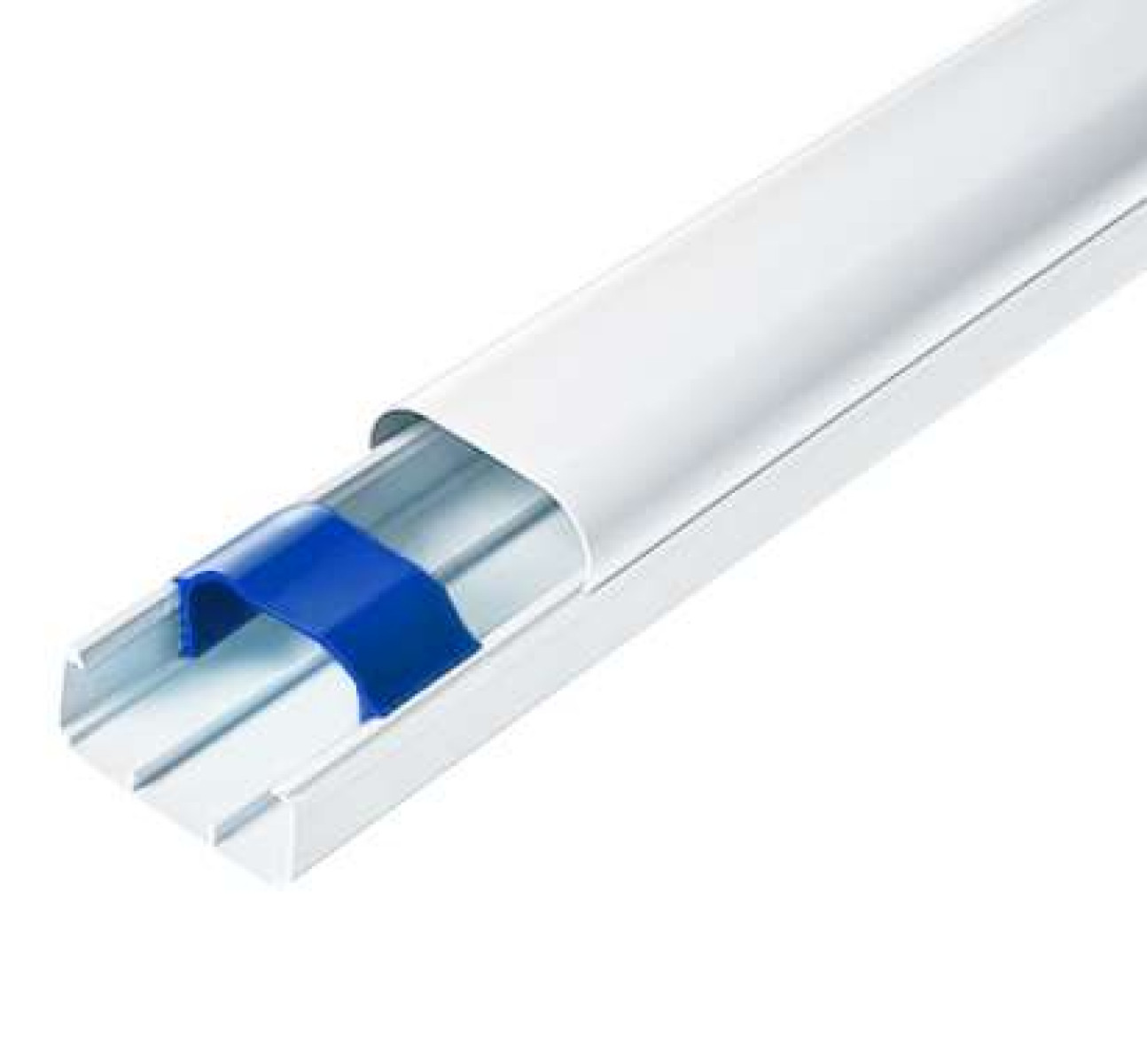 Изображение товара Кабель-канал Ruvinil 74х55 мм 2000 мм из пластика Арктика белый