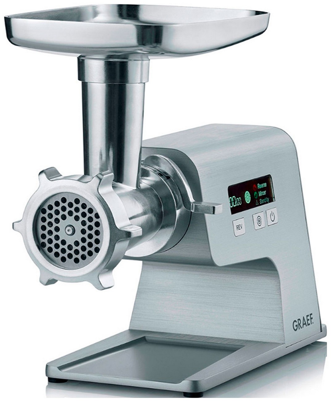 Изображение товара Мясорубка Graef FW 500 silber мощность 2500 Вт, металлический корпус