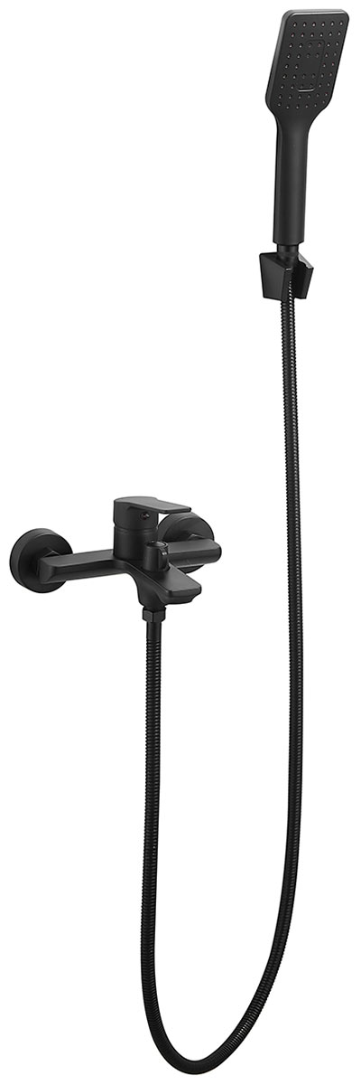 Изображение товара Смеситель для ванны и душа ESKO SINGAPORE black SB 54 с керамическим картриджем и ручным переключат