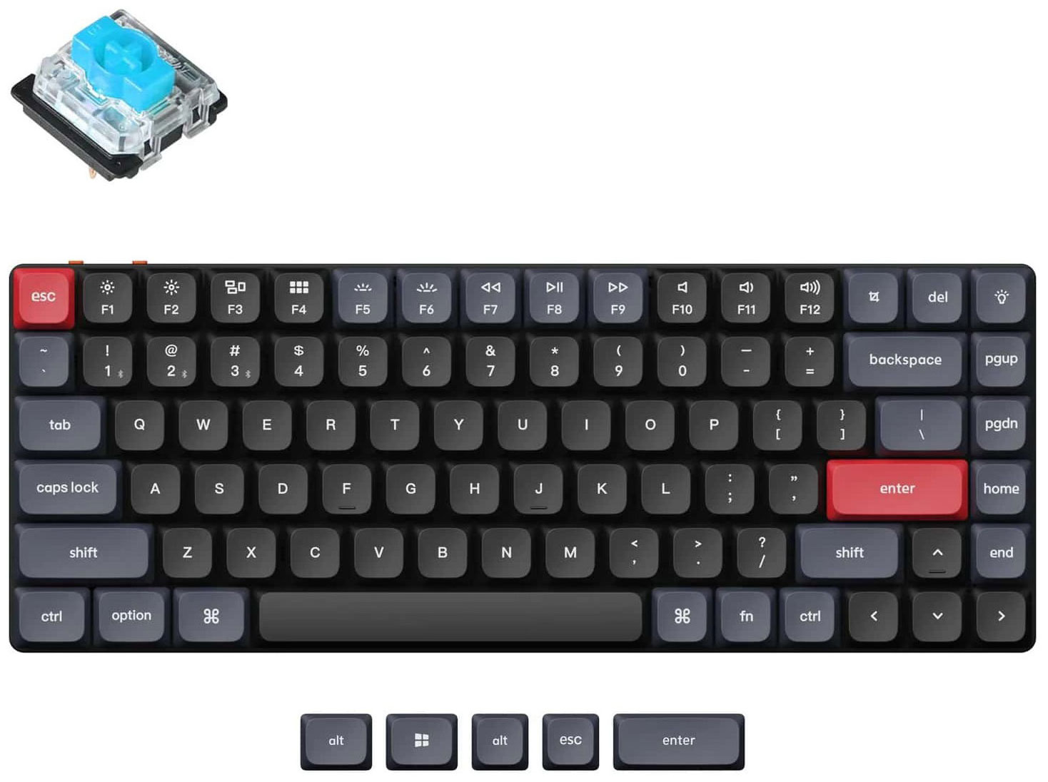 цена Клавиатура Keychron K3P-H2