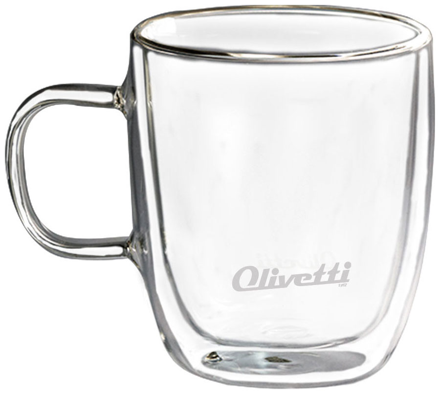 

Кофейные кружки Olivetti DWC26 (2 шт), 350 мл, Прозрачный