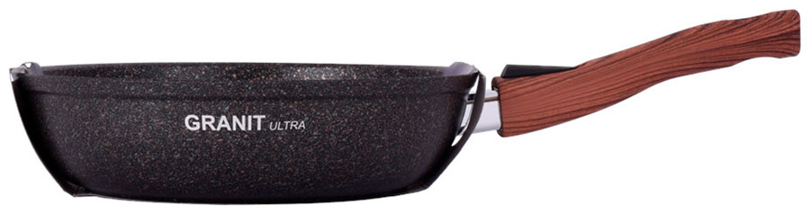 Изображение товара Сковорода Kukmara 22 см со съемной ручкой, Granit ultra (сго222а)