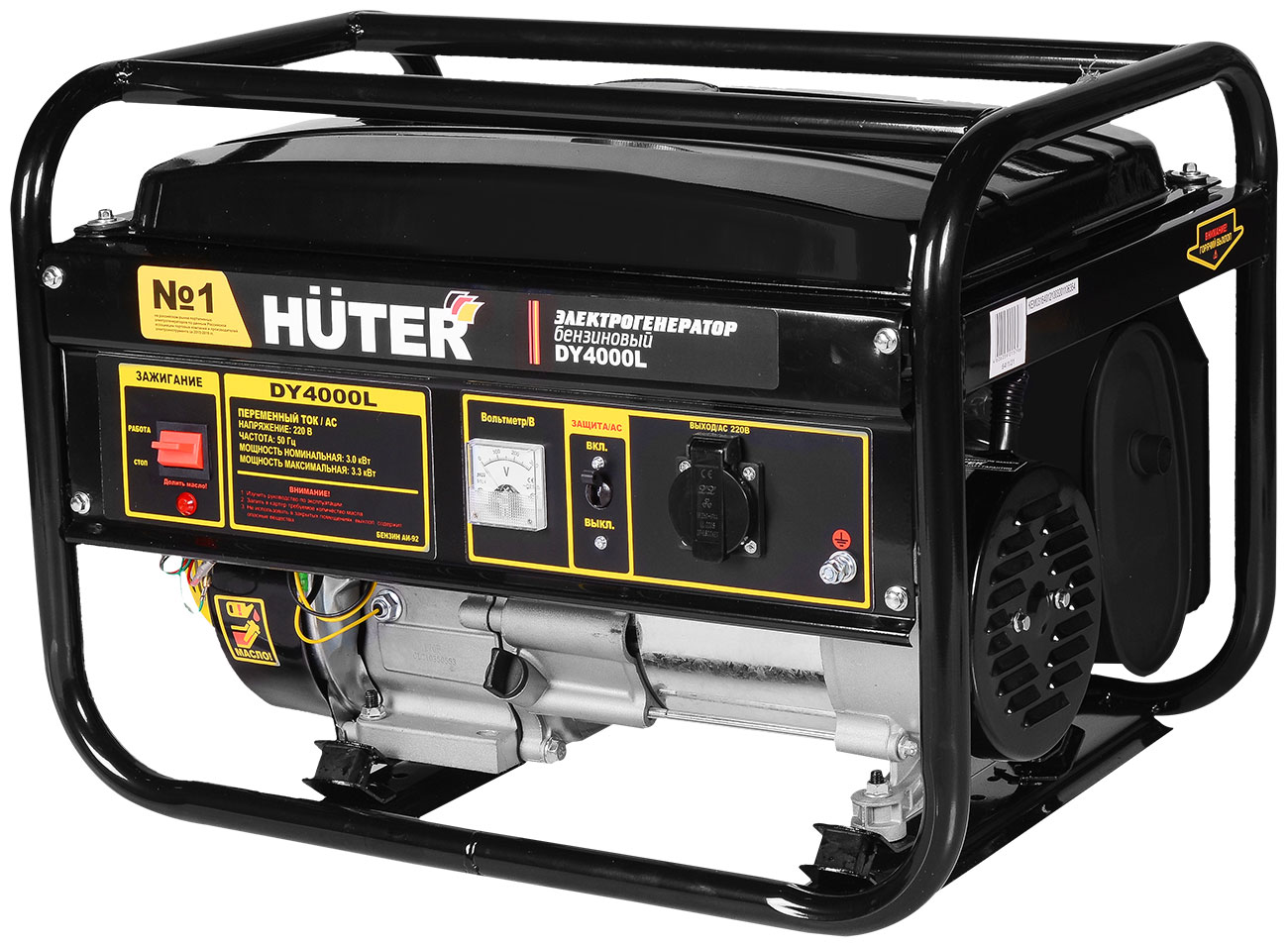 электрический генератор и электростанция huter ht 950 a Электрический генератор и электростанция Huter DY4000L