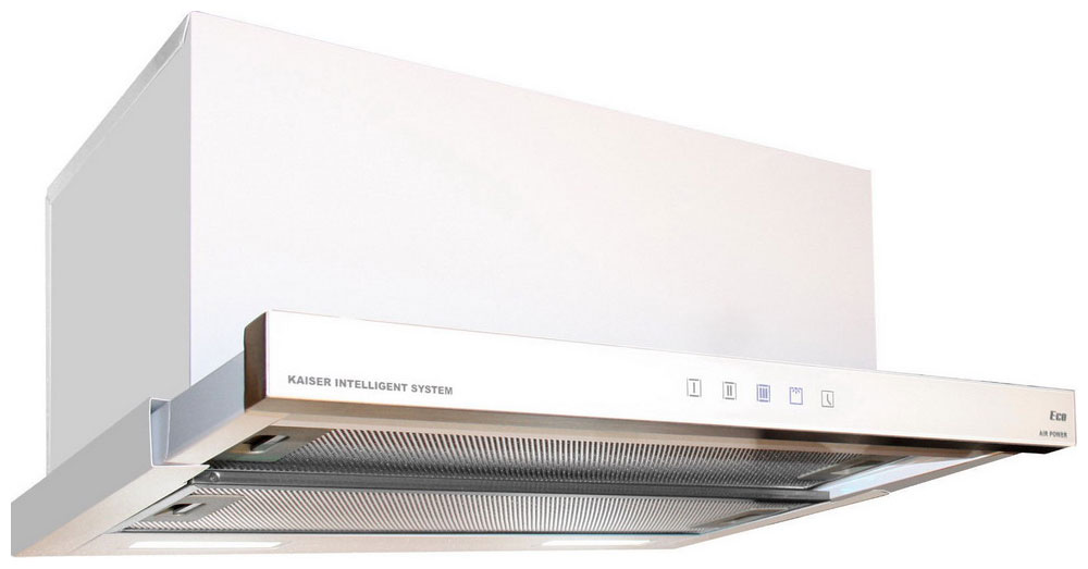 Изображение товара Кухонная вытяжка Kaiser EA 644 W Eco телескопическая нержавеющая сталь светодиодное освещение