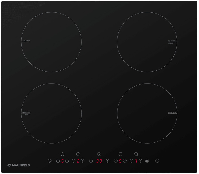 Изображение товара Индукционная варочная панель Maunfeld EVI 594 BK с сенсорным управлением