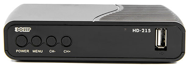 Изображение товара Цифровой ресивер DVB-T2 HD HD-215 с функциями записи и мультимедиа