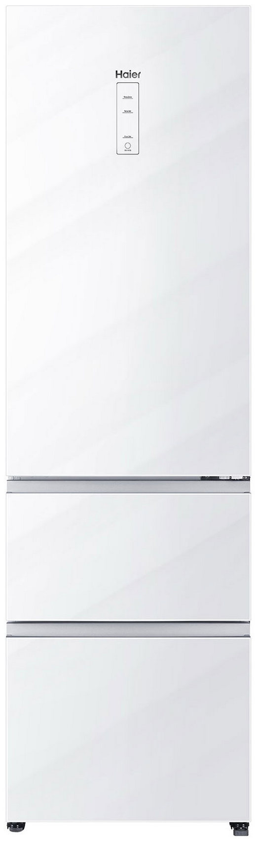 

Многокамерный холодильник Haier A2F 637 CGWG, Белое стекло