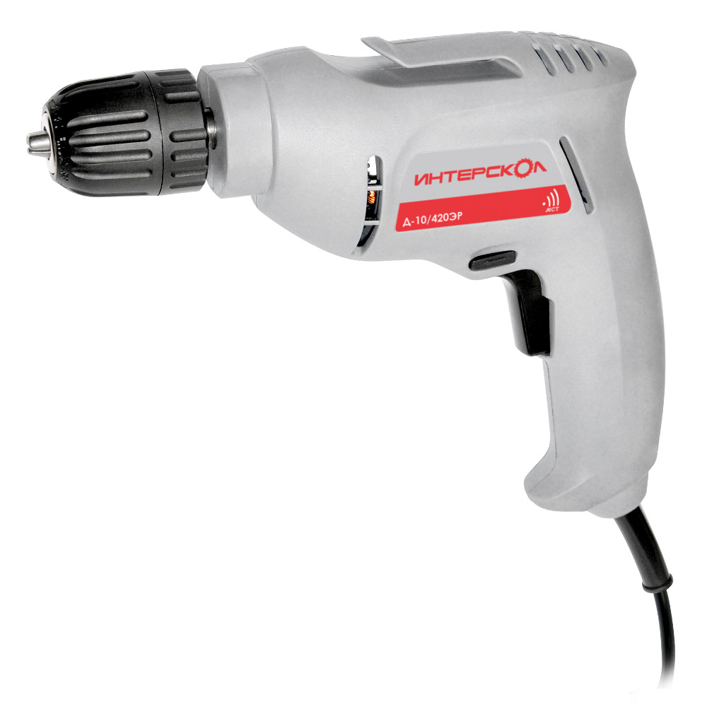 

Дрель Интерскол Д-10/420Э 672.1.0.00