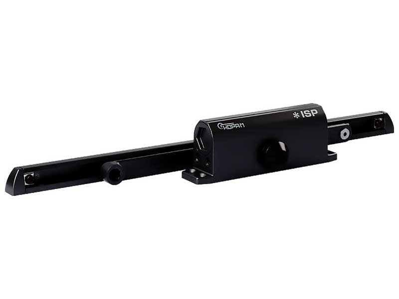 Изображение товара Доводчик дверной Нора-М 430 Slider ISPARUS, 40-110 кг, Черный (19006)