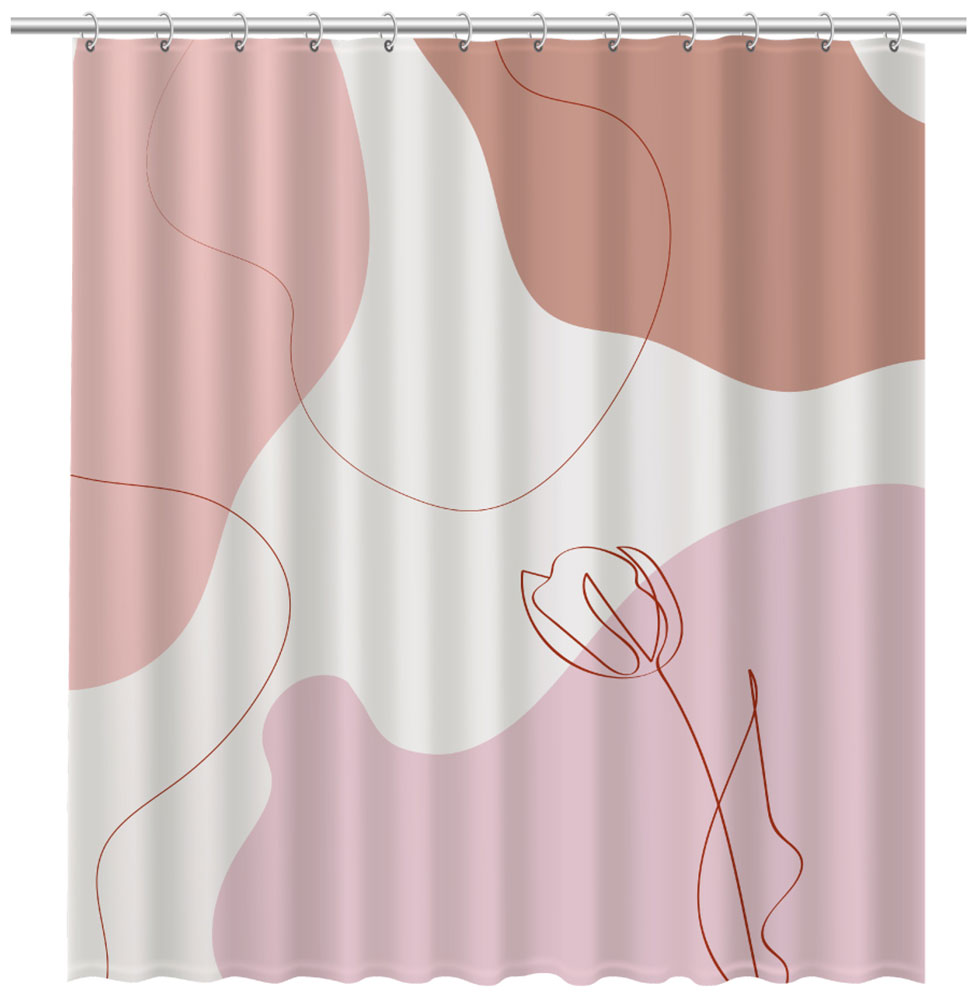 Изображение товара Штора для ванной Fixsen Cream (FX-2514)