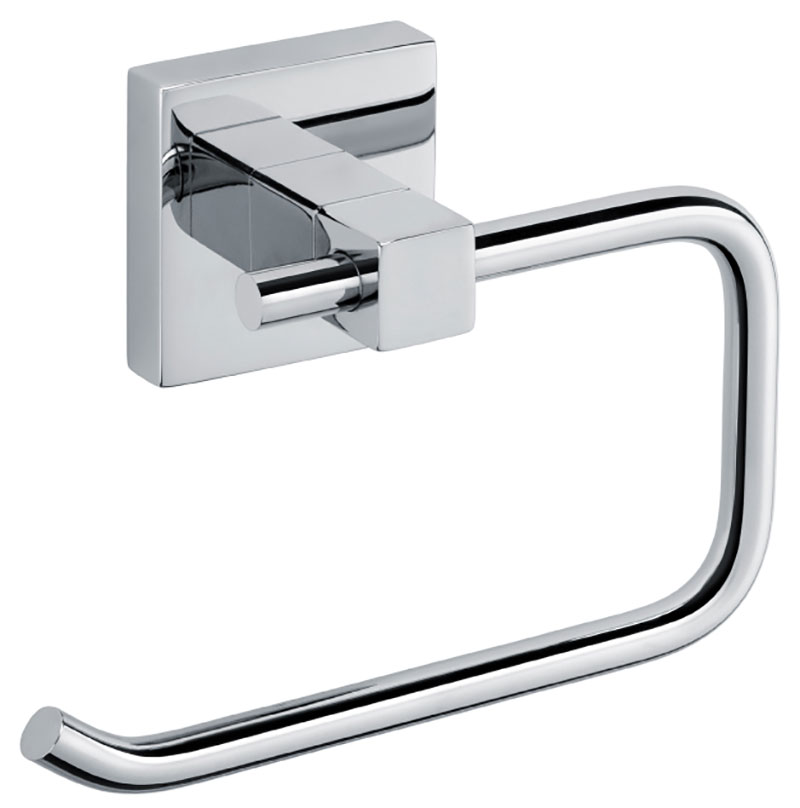 Изображение товара Держатель для туалетной бумаги Fixsen Metra хром настенный с пазовой системой