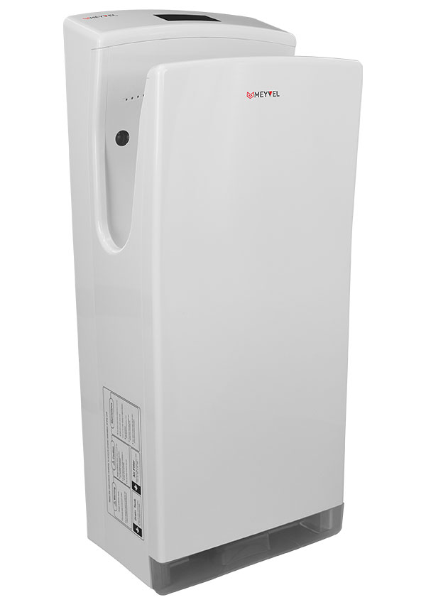 Изображение товара Профессиональная бесконтактная сушилка для рук Meyvel MH9-2000P1 Белая
