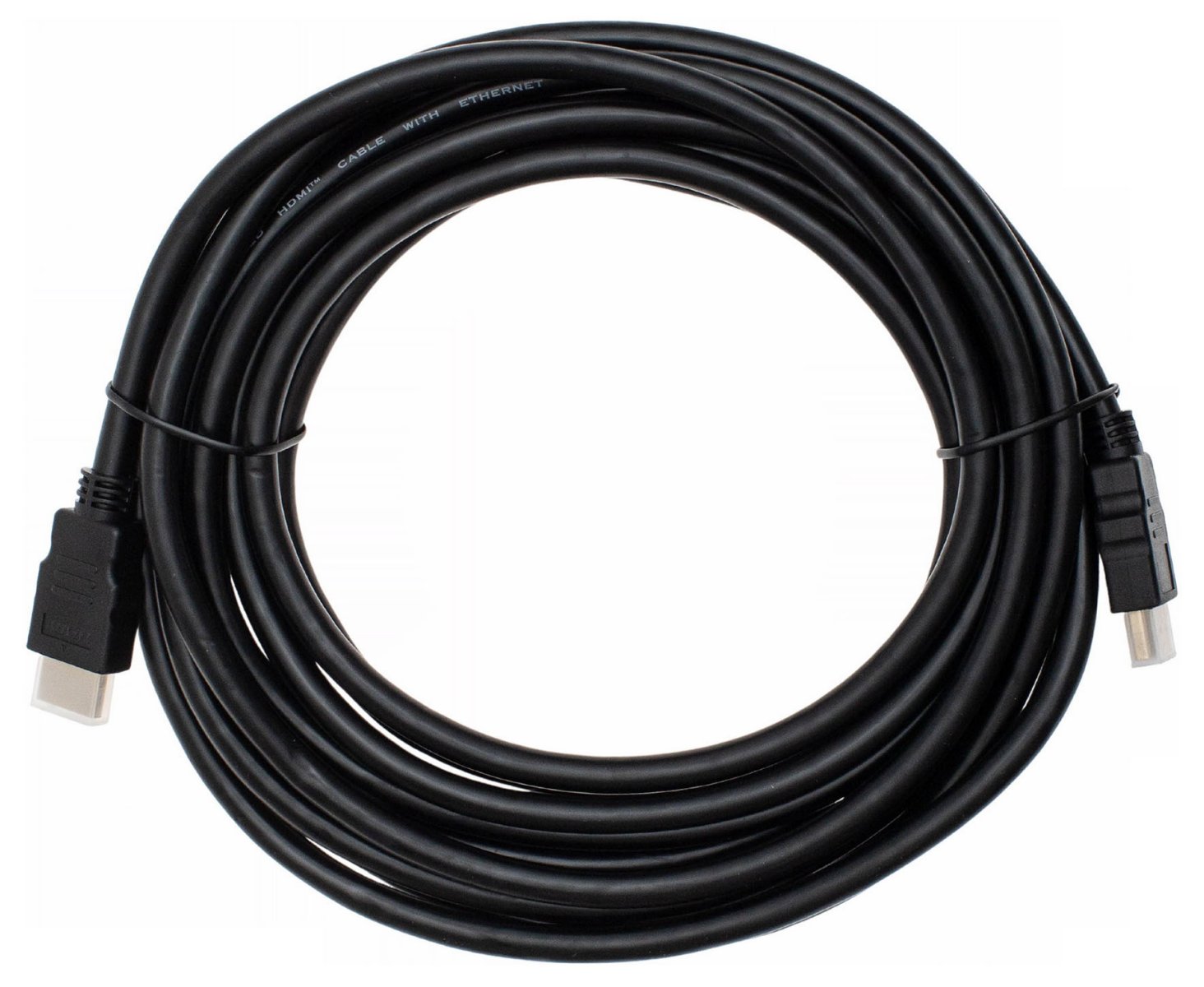 Изображение товара Кабель HDMI Cactus CS-HDMI.1.4-5 5м позолоченные контакты черный