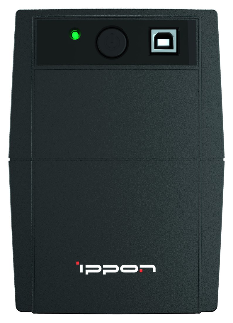 Изображение товара Источник бесперебойного питания Ippon 1373876 Back Basic 850S Euro 480Вт 850ВА черный