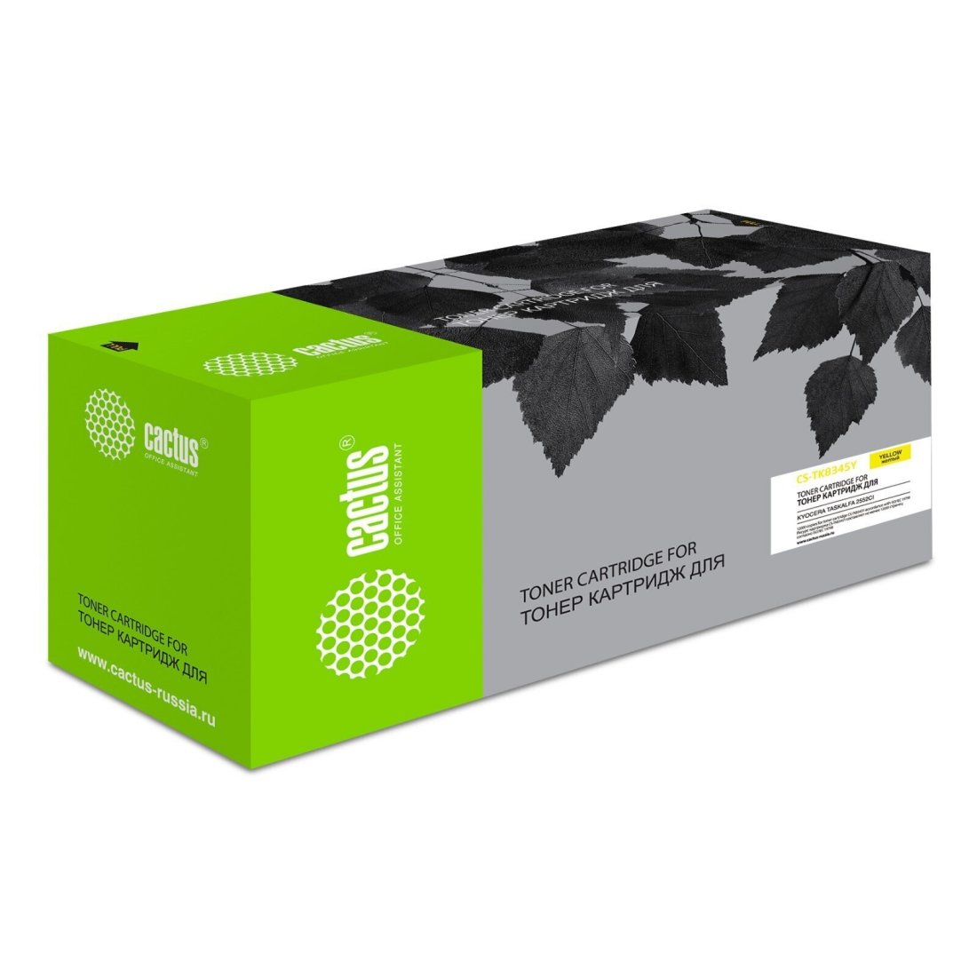 Изображение товара Картридж лазерный Cactus CS-TK8345Y TK-8345Y желтый (12000стр.) для Kyocera TASKalfa 2552ci/2553ci