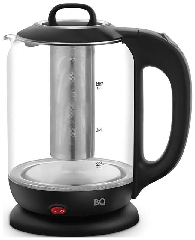Изображение товара Чайник электрический BQ KT1701G Черный Изображение товара Чайник электрический BQ KT1701G Черный