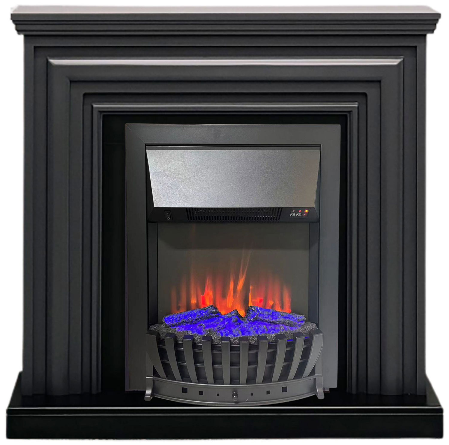 Изображение товара Каминокомплект Elekam Vakanda серый графит с очагом Velar F2020G2