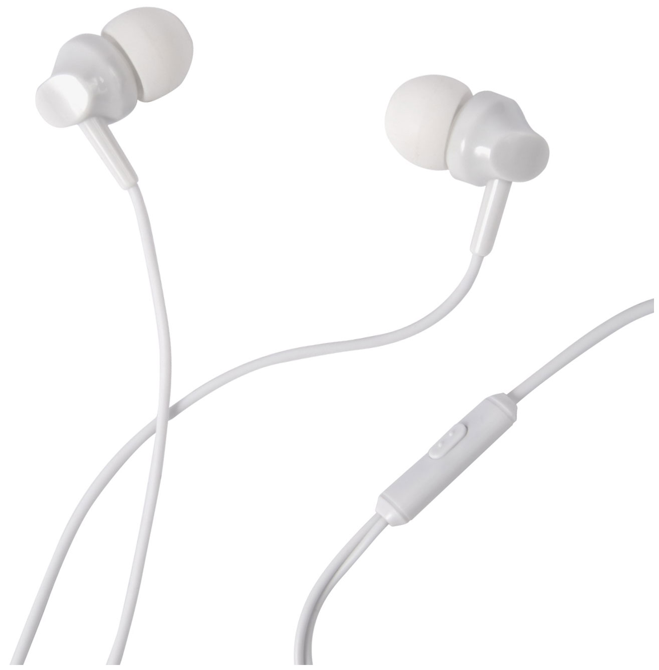 Изображение товара Наушники Hoco M14 вакуумные вставные с микрофоном 3.5 мм 1.2 м белые