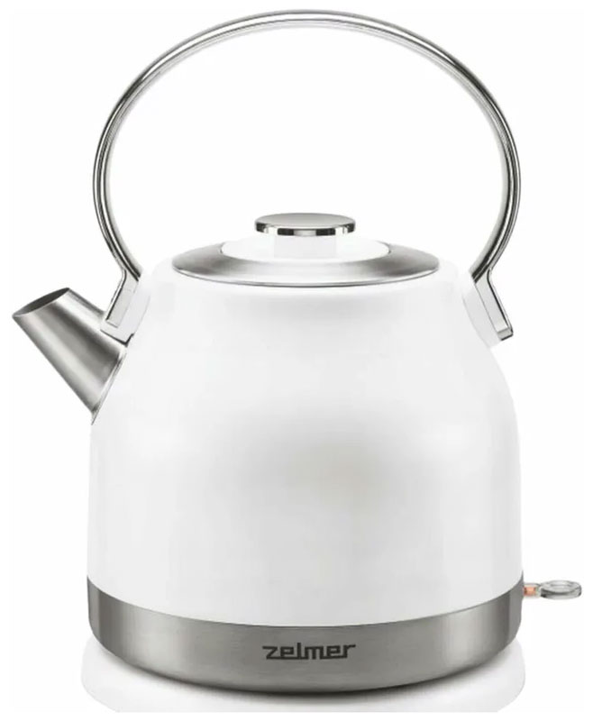 Изображение товара Электрический чайник Zelmer ZCK7940 с двойными стенками и автоотключением белый