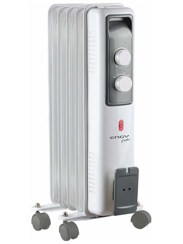 Изображение товара Радиатор масляный Engy EN-2605 Cube, 5 секций, 1кВт (105809)
