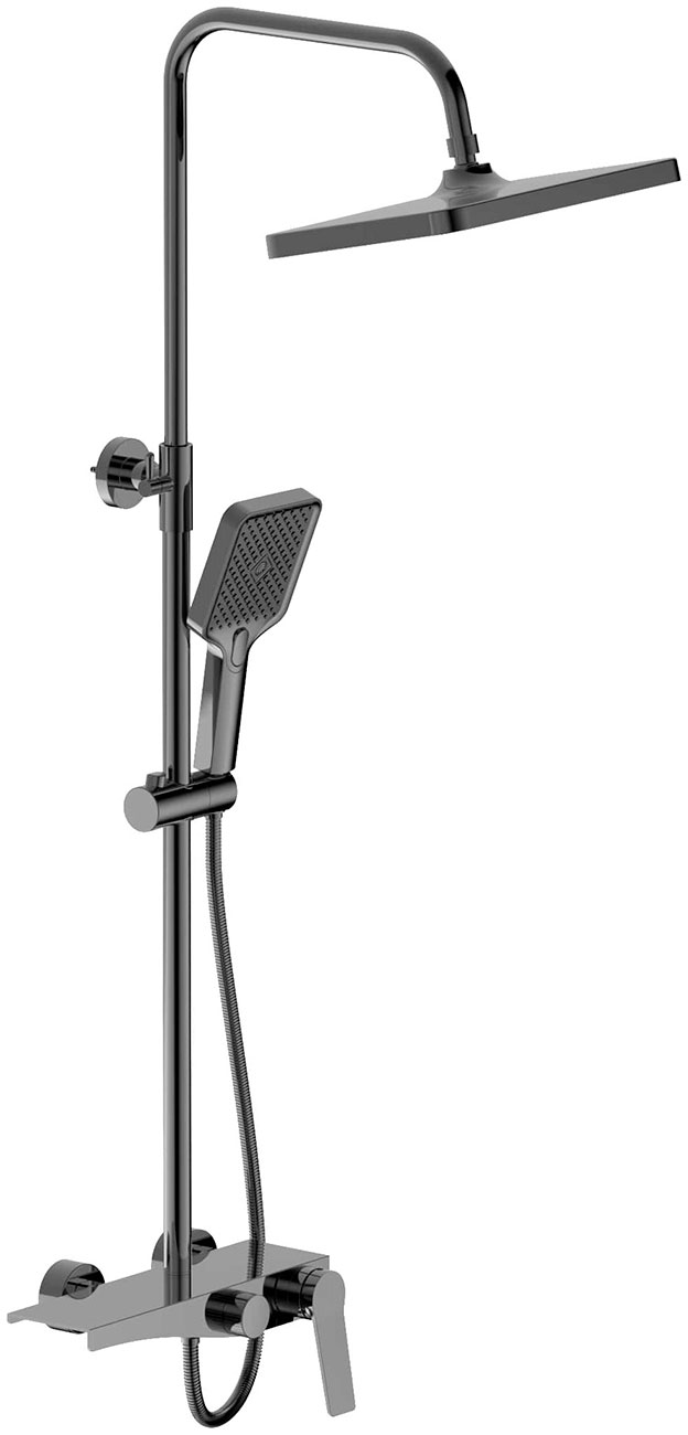 

Душевая система Belz B572-3/оружейная сталь (B24572-3), Серый