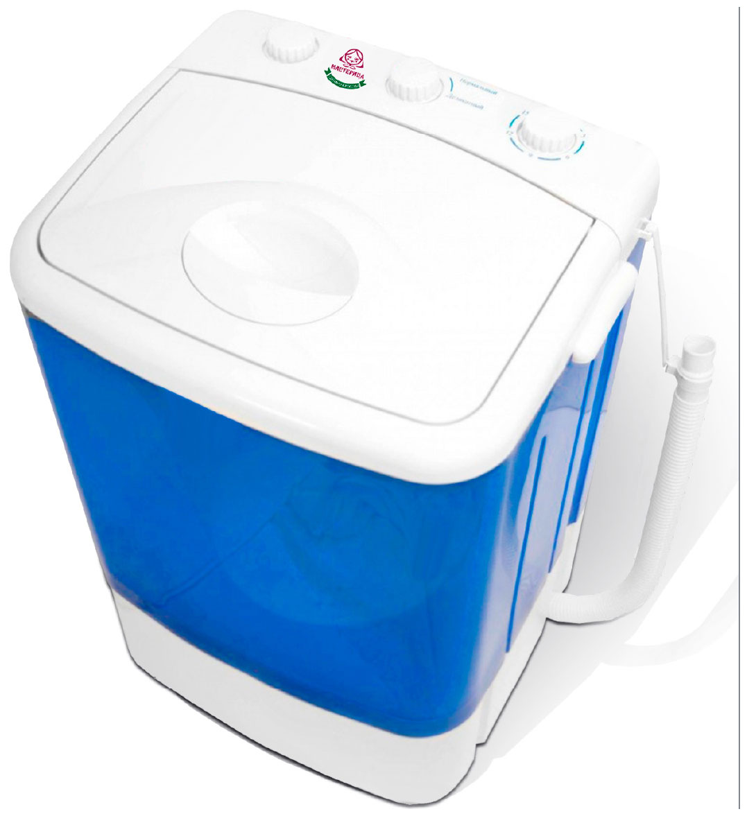 Изображение товара Активаторная стиральная машина Мастерица WM-0102 синяя компактная