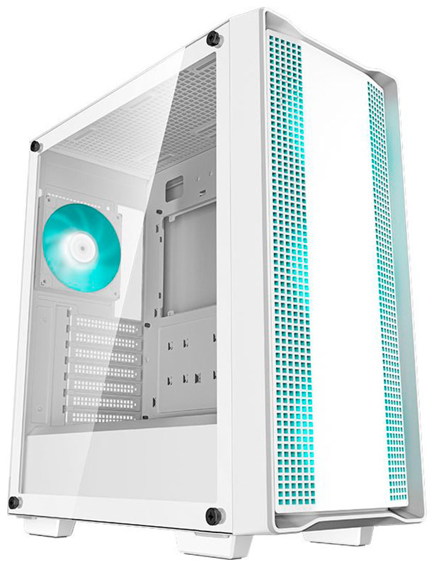 Изображение товара Компьютерный корпус Deepcool CC560 WH V2 Midi-Tower белый с ARGB вентилятором