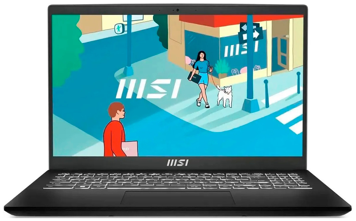 Ноутбук MSI 15 H B13M-096XRU (9S7-15H411-096) черный