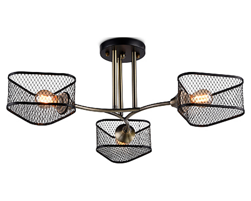 Изображение товара Люстра подвесная Ambrella Light Traditional Loft TR80171 стиль лофт 3 лампы бронза