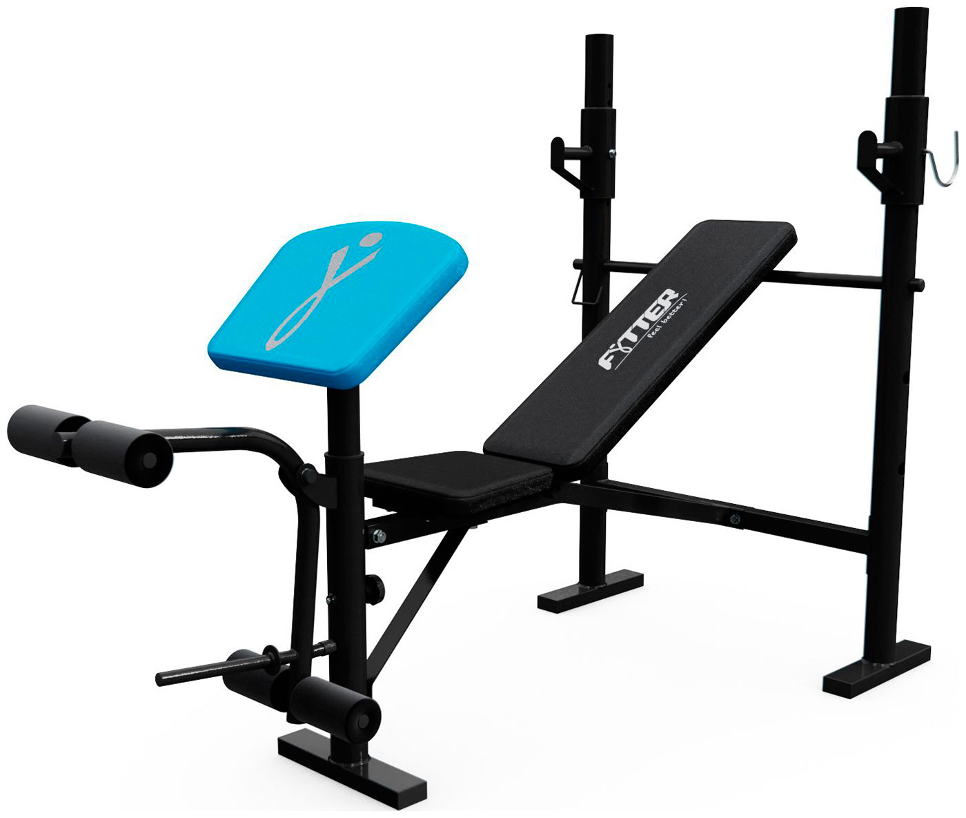 Изображение товара Скамья со стойками под штангу DFC Fytter BEW04X