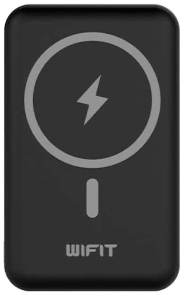 Внешний аккумулятор Wifit WIMAG, 5 000 mAh, б/п, Black (WIF-WF010BK) Внешний аккумулятор Wifit WIMAG, 5 000 mAh, б/п, Black (WIF-WF010BK)