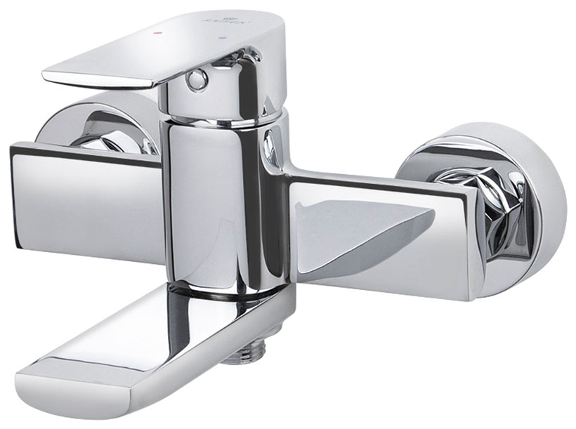 Изображение товара Смеситель для ванной комнаты Kaiser Linear, хромированный (59022)