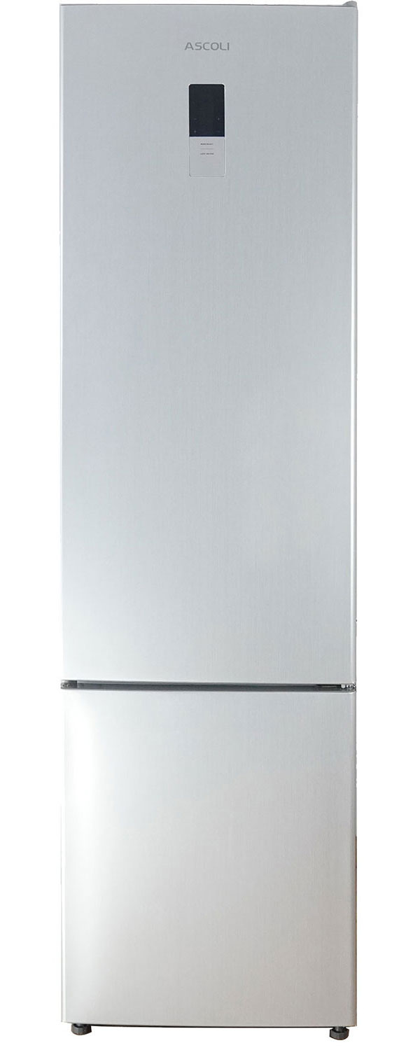 Изображение товара Двухкамерный холодильник Ascoli ADRFS345WE с системой No Frost A+ Серебристый