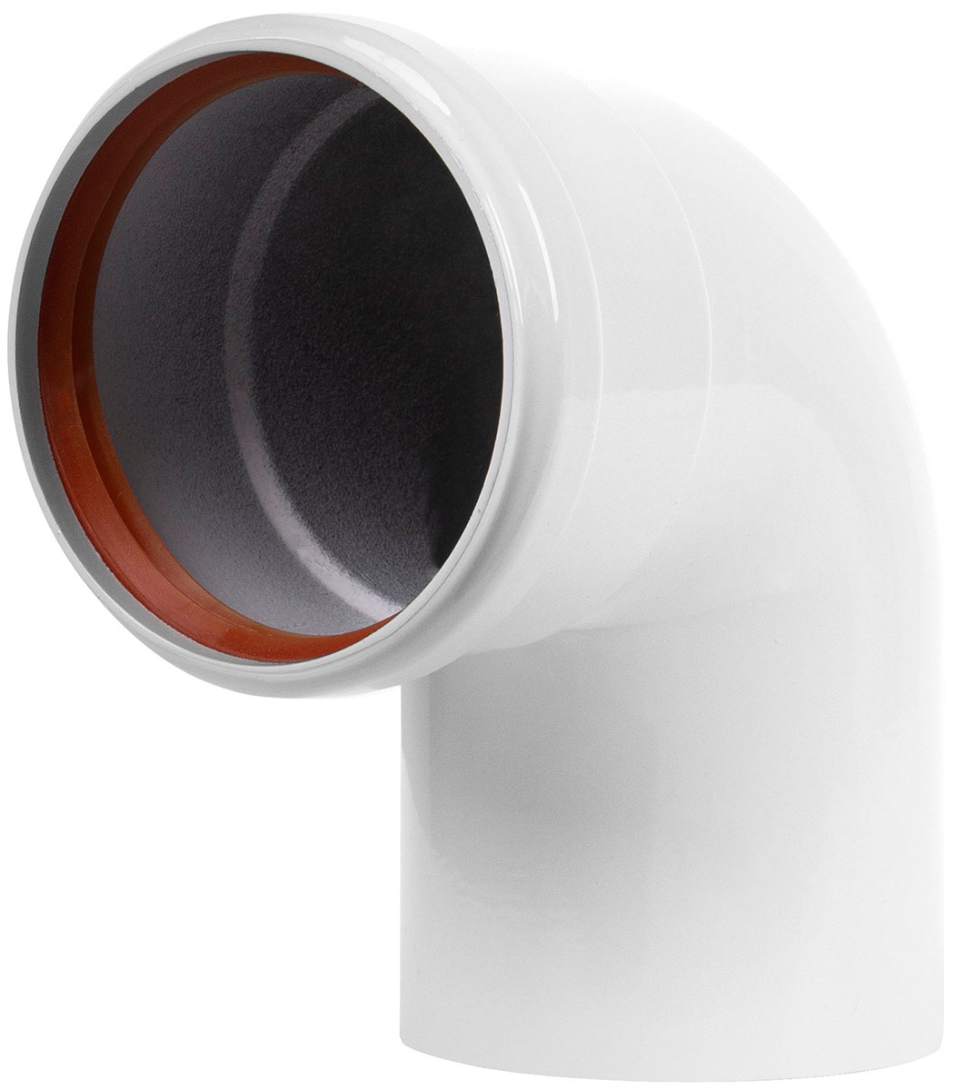 Изображение товара Колено Royal Thermo диаметр 80 MF 90гр