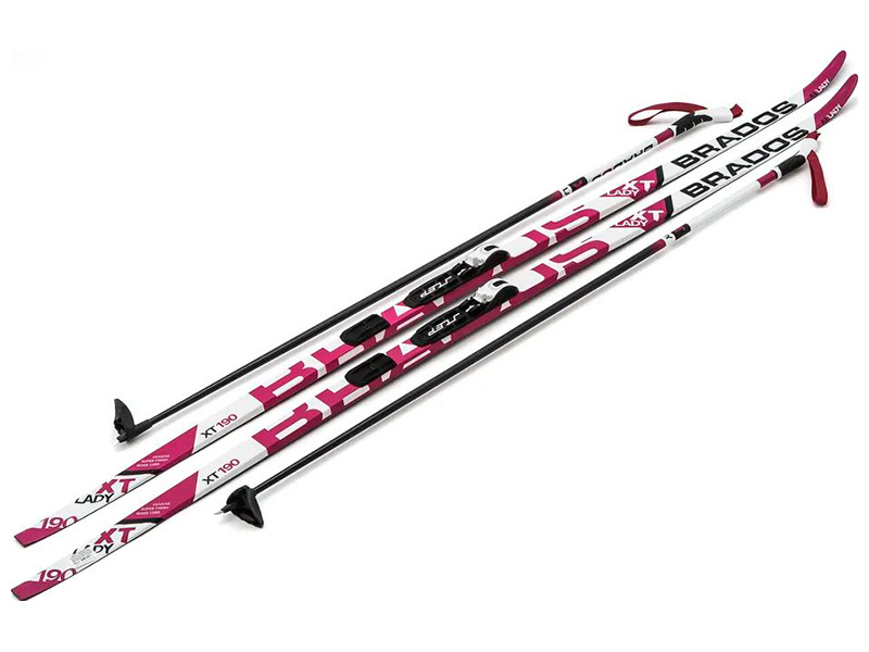 Изображение товара Лыжный комплект беговых лыж NNN 190 WAX XT Lady с палками и креплением