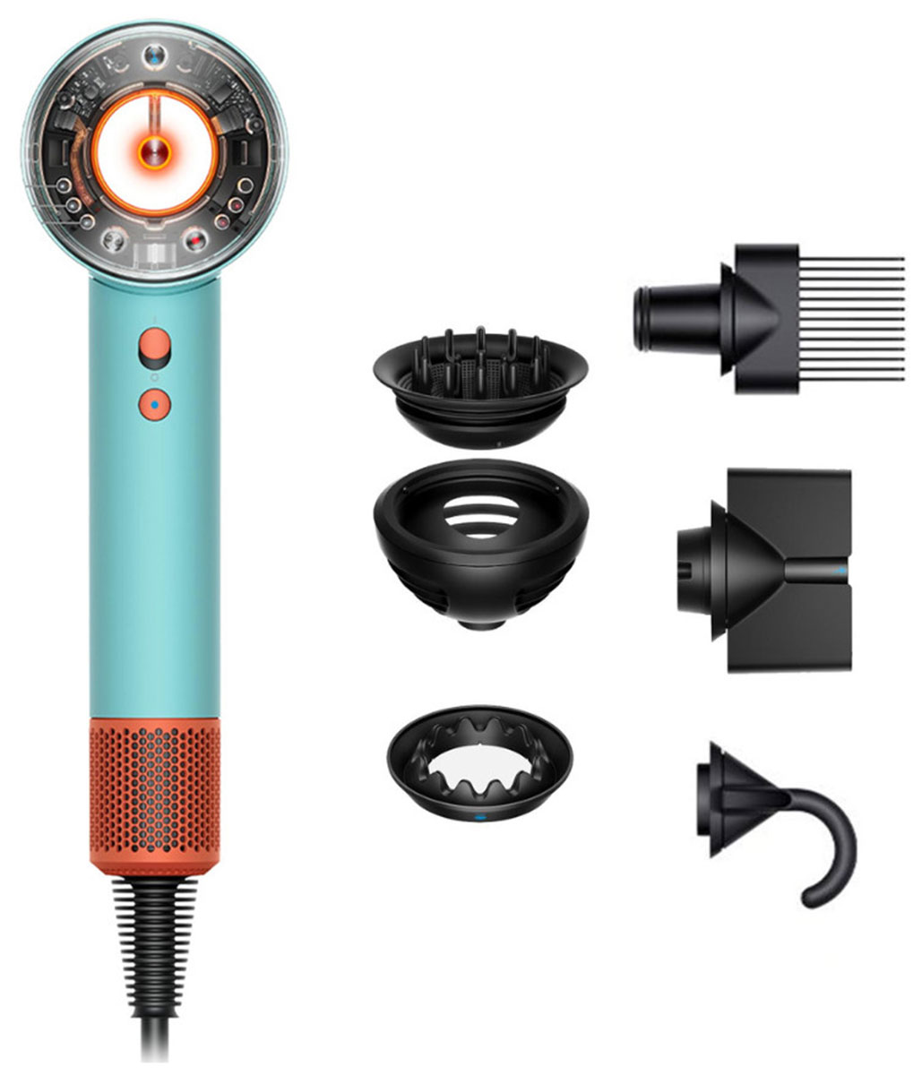 Изображение товара Фен Dyson HD16 Ceramic Patina — профессиональный с технологиями безопасности и адаптации