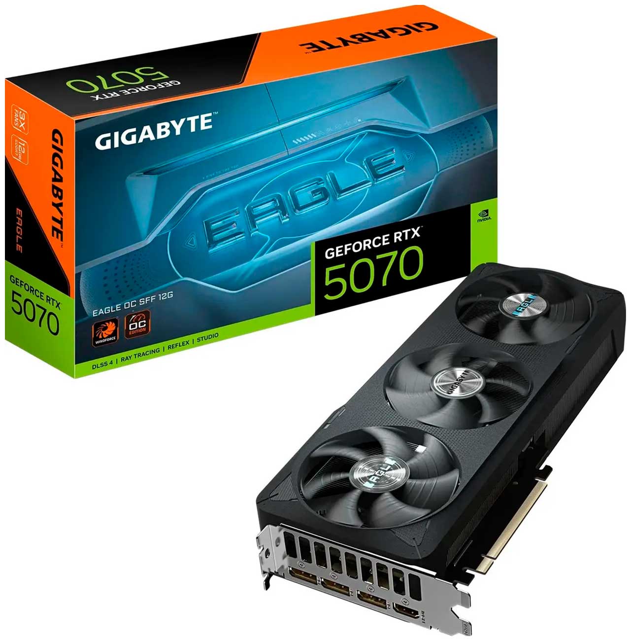 Изображение товара Видеокарта Gigabyte GeForce RTX 5070 EAGLE OC 12GB (GV-N5070EAGLE OC-12GD)